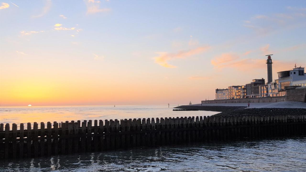 Appartement Havenzicht, Gelegen Aan Zee Met Zeezicht فليسينْخين المظهر الخارجي الصورة