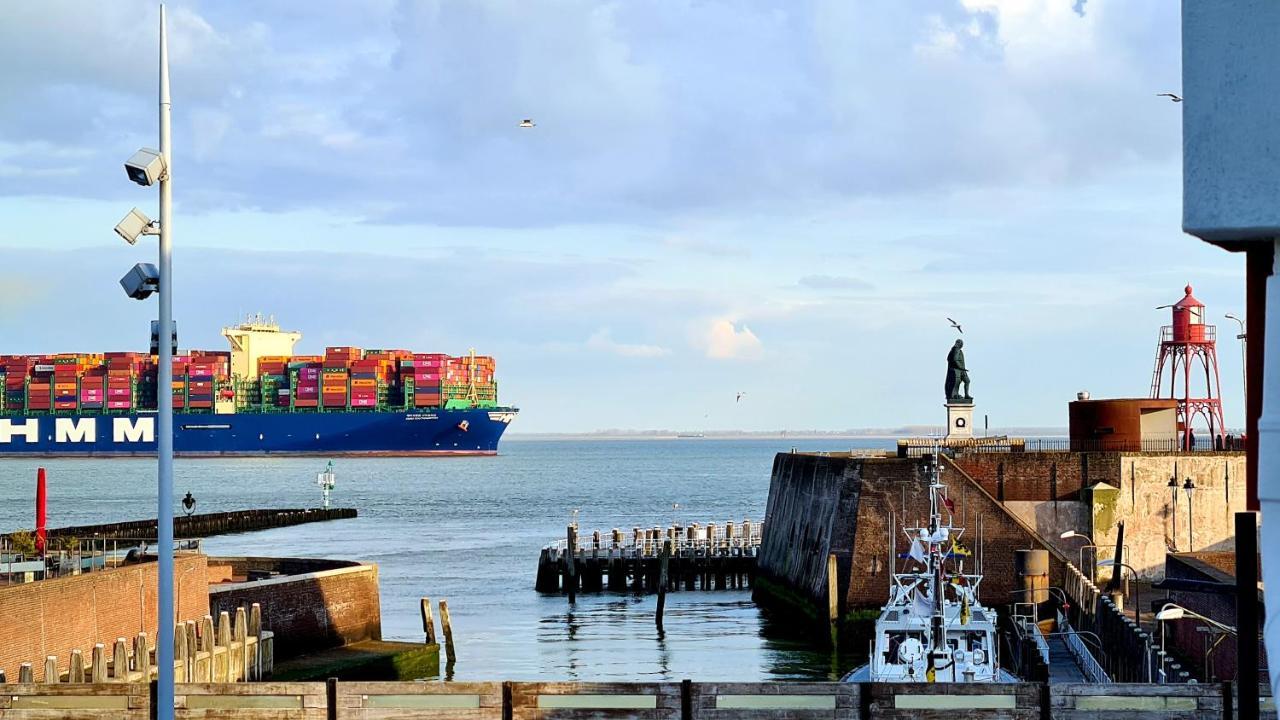 Appartement Havenzicht, Gelegen Aan Zee Met Zeezicht فليسينْخين المظهر الخارجي الصورة